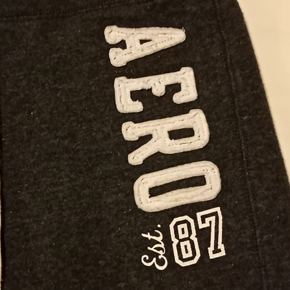 AEROPOSTALE Sweatpants. Small. Faded Gray. - Picture 6 of 10